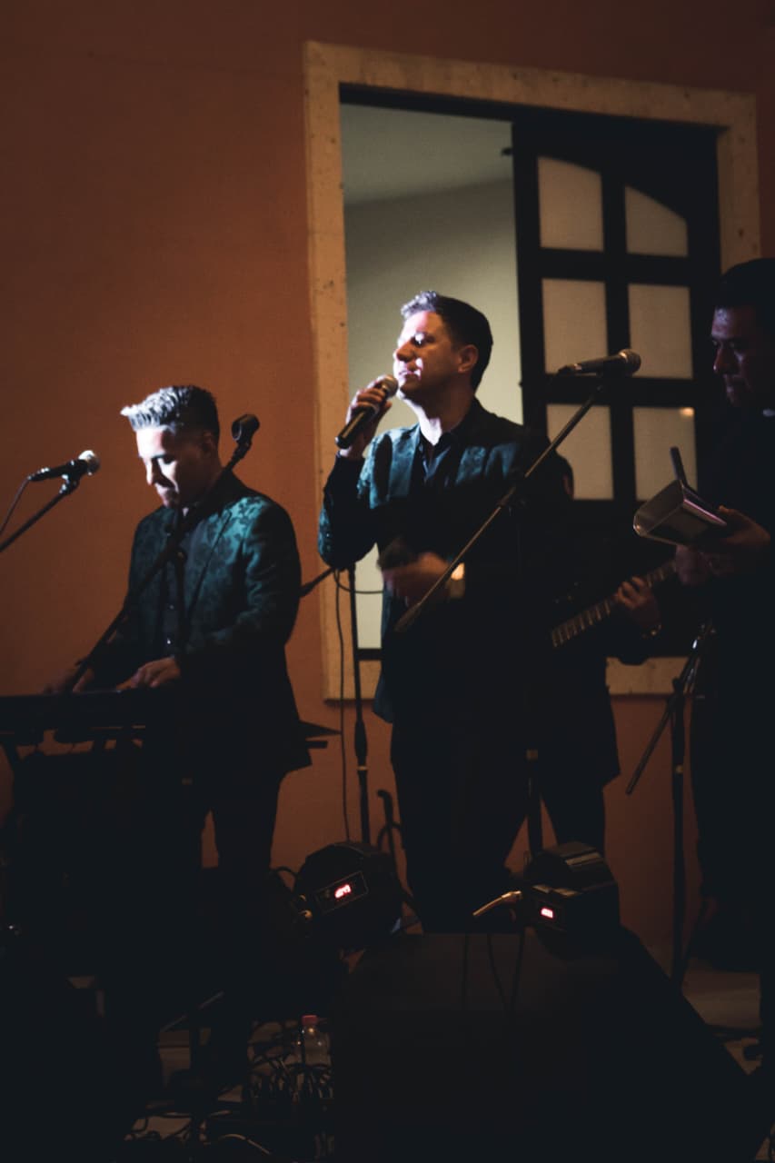 Presentación musical durante evento